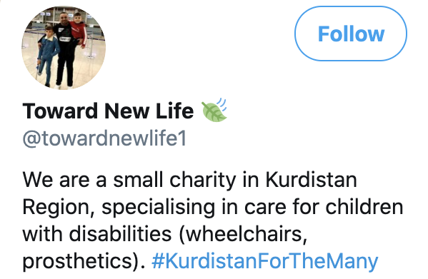 Tweet that is an
            example of using WhatsApp with or for volunteers