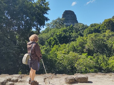 Me at
        Tikal