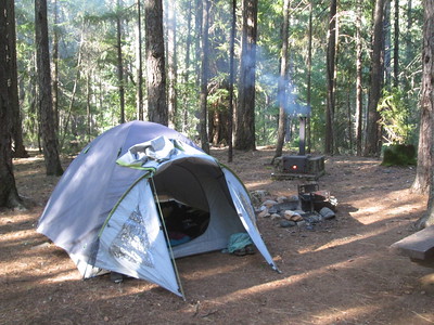 tent site